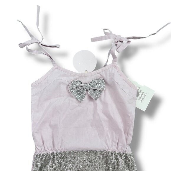 NWT! Tutu du Monde Statement Sequin Tulle Roamer One piece Romper in Chai Sz 8-9 - Picture 3 of 6